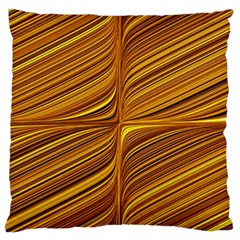 Electric Field Art Xxix Standard Flano Cushion Case (one Side) by okhismakingart