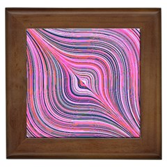 Electric Field Art Xxx Framed Tiles by okhismakingart