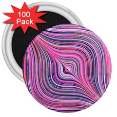 Electric Field Art Xxx 3  Magnets (100 Pack) by okhismakingart