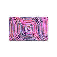 Electric Field Art Xxx Magnet (name Card) by okhismakingart