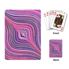 Electric Field Art Xxx Playing Cards Single Design by okhismakingart