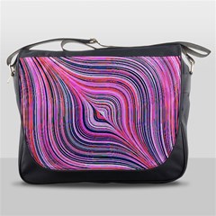 Electric Field Art Xxx Messenger Bag by okhismakingart