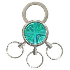 Electric Field Art Xxxi 3-ring Key Chains by okhismakingart