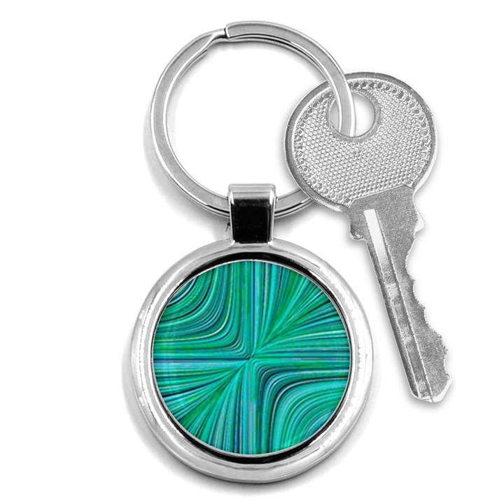 Electric Field Art XXXI Key Chains (Round) 