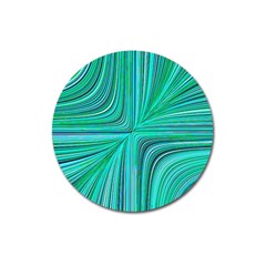 Electric Field Art Xxxi Magnet 3  (round) by okhismakingart