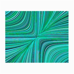 Electric Field Art Xxxi Small Glasses Cloth by okhismakingart