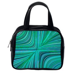 Electric Field Art Xxxi Classic Handbag (one Side) by okhismakingart