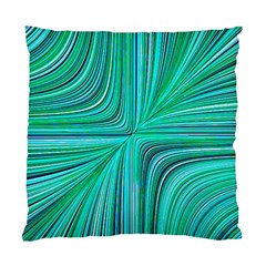 Electric Field Art Xxxi Standard Cushion Case (one Side) by okhismakingart