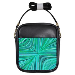 Electric Field Art Xxxi Girls Sling Bag by okhismakingart