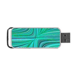 Electric Field Art Xxxi Portable Usb Flash (two Sides) by okhismakingart