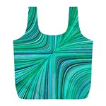 Electric Field Art XXXI Full Print Recycle Bag (L) Front