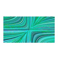 Electric Field Art Xxxi Satin Wrap by okhismakingart