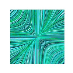 Electric Field Art Xxxi Small Satin Scarf (square) by okhismakingart