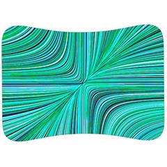 Electric Field Art Xxxi Velour Seat Head Rest Cushion by okhismakingart