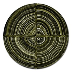 Electric Field Art Xxxii Magnet 5  (round)