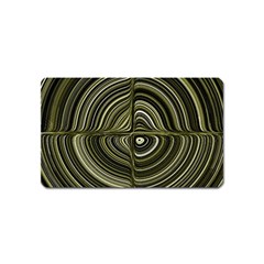 Electric Field Art Xxxii Magnet (name Card) by okhismakingart