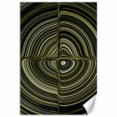 Electric Field Art Xxxii Canvas 12  X 18  by okhismakingart