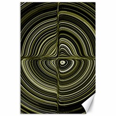 Electric Field Art Xxxii Canvas 24  X 36  by okhismakingart