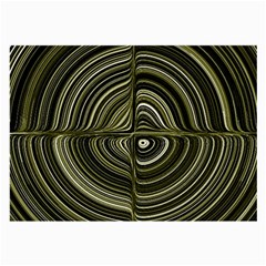 Electric Field Art Xxxii Large Glasses Cloth by okhismakingart