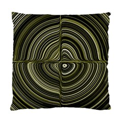 Electric Field Art Xxxii Standard Cushion Case (one Side) by okhismakingart