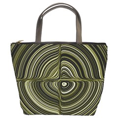 Electric Field Art Xxxii Bucket Bag