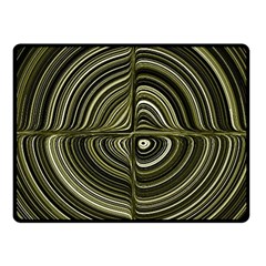 Electric Field Art Xxxii Fleece Blanket (small) by okhismakingart