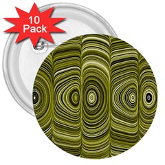 Electric Field Art Xxxiii 3  Buttons (10 Pack)  by okhismakingart