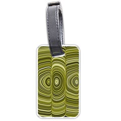 Electric Field Art Xxxiii Luggage Tags (one Side)  by okhismakingart