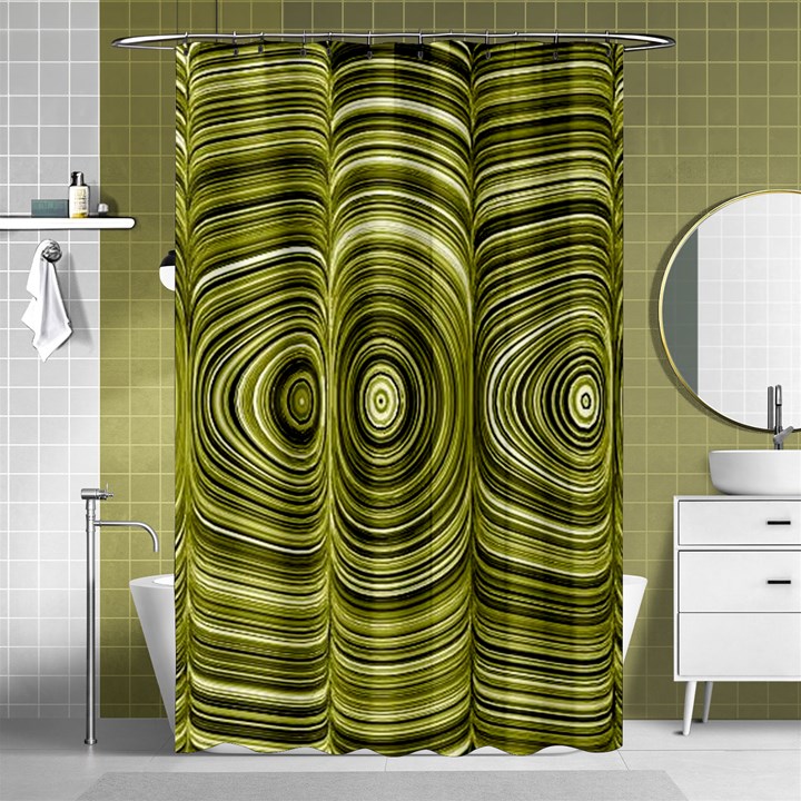 Electric Field Art XXXIII Shower Curtain 48  x 72  (Small) 