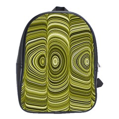 Electric Field Art Xxxiii School Bag (xl) by okhismakingart