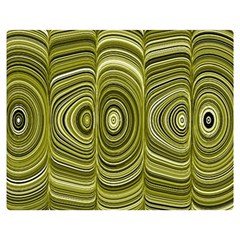 Electric Field Art Xxxiii Double Sided Flano Blanket (medium)  by okhismakingart