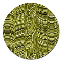 Electric Field Art Xxxiv Magnet 5  (round)