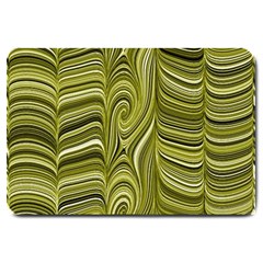 Electric Field Art Xxxiv Large Doormat  by okhismakingart