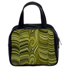 Electric Field Art Xxxiv Classic Handbag (two Sides) by okhismakingart