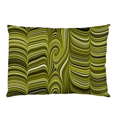 Electric Field Art Xxxiv Pillow Case by okhismakingart