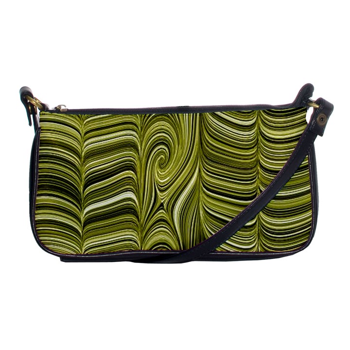 Electric Field Art XXXIV Shoulder Clutch Bag