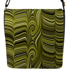 Electric Field Art Xxxiv Flap Closure Messenger Bag (s) by okhismakingart