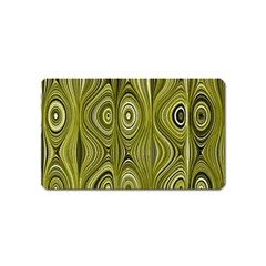 Electric Field Art Xxxv Magnet (name Card) by okhismakingart