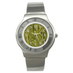 Electric Field Art Xxxv Stainless Steel Watch