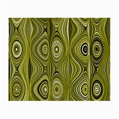 Electric Field Art Xxxv Small Glasses Cloth (2-side) by okhismakingart