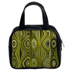 Electric Field Art Xxxv Classic Handbag (two Sides) by okhismakingart