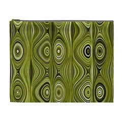 Electric Field Art Xxxv Cosmetic Bag (xl) by okhismakingart