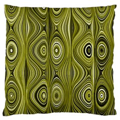 Electric Field Art Xxxv Standard Flano Cushion Case (one Side) by okhismakingart