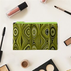 Electric Field Art Xxxv Cosmetic Bag (xs) by okhismakingart