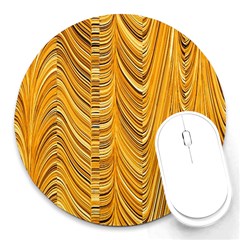 Electric Field Art XXXVI Round Mousepads