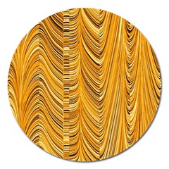 Electric Field Art XXXVI Magnet 5  (Round)