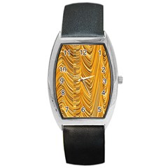 Electric Field Art XXXVI Barrel Style Metal Watch