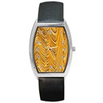 Electric Field Art XXXVI Barrel Style Metal Watch Front