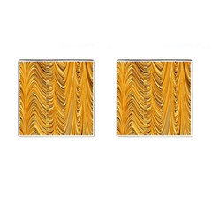 Electric Field Art Xxxvi Cufflinks (square) by okhismakingart