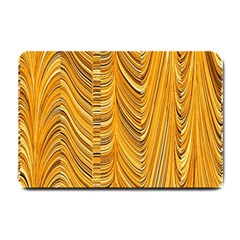 Electric Field Art Xxxvi Small Doormat  by okhismakingart